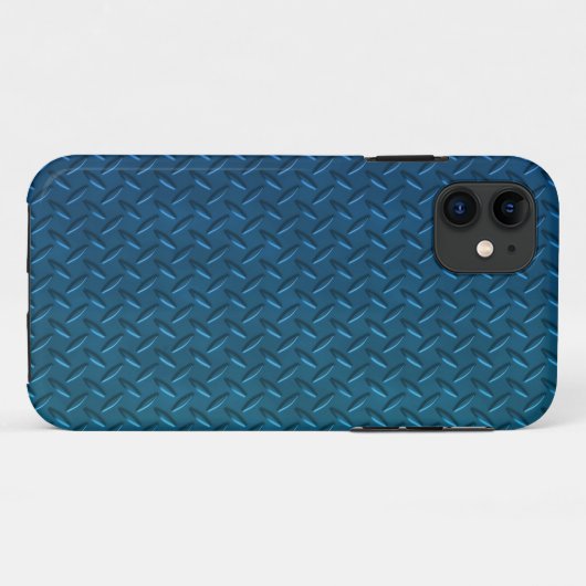 Blue Diamond Case-Mate iPhone Case (Achterkant (horizontaal))