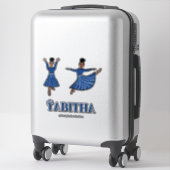 Blue Diamond Dancer #1 Sticker (Koffer)