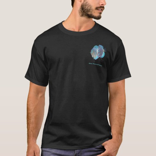 Blue Diamond Discus T-shirt (Voorkant)