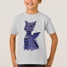 Blue Diamond Dragon Kinder T-shirt