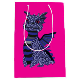 Blue Diamond Dragon Medium Cadeauzakje