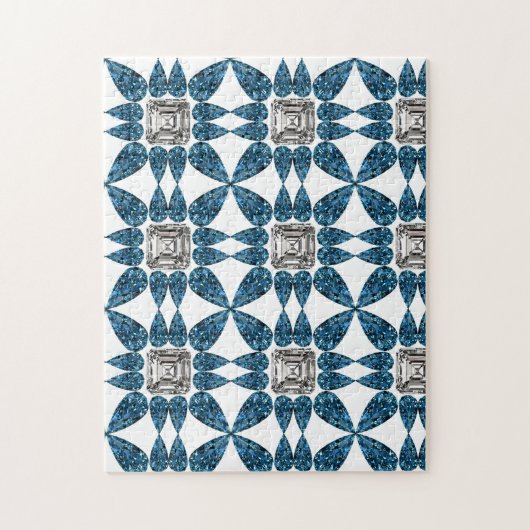Blue Diamond Legpuzzel (Verticaal)