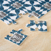 Blue Diamond Legpuzzel (Zijkant)