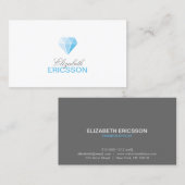 Blue Diamond-Logo-Visitekaartje Visitekaartje (Voorkant / Achterkant)