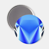 Blue Diamond Magnet (Voorkant / Achterkant)