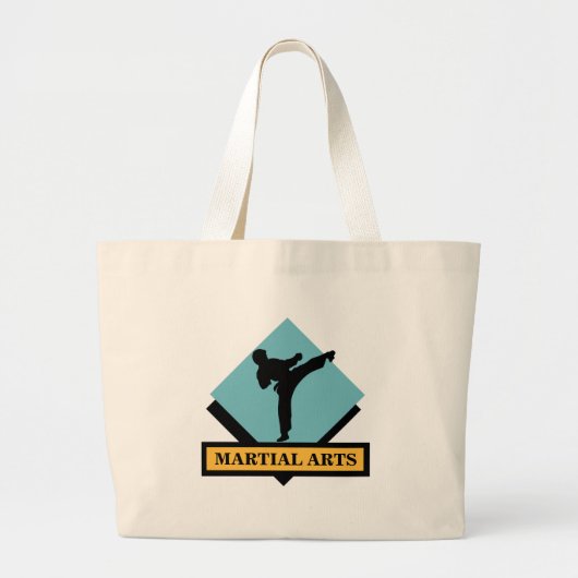 Blue Diamond Martial Arts Male Canvas tas (Voorkant)
