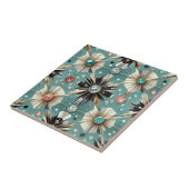 Blue Diamond Mid Century Modern Tegeltje (Zijkant)
