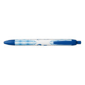 Blue Diamond Monogram Zwarte Inkt Pen (Achterkant)