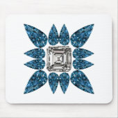 Blue Diamond Muismat (Voorkant)