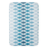Blue Diamond Ombre Badmat (Voorkant Verticaal)