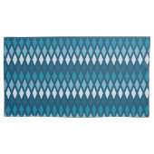 Blue Diamond Ombre Kussensloop (Voorkant)
