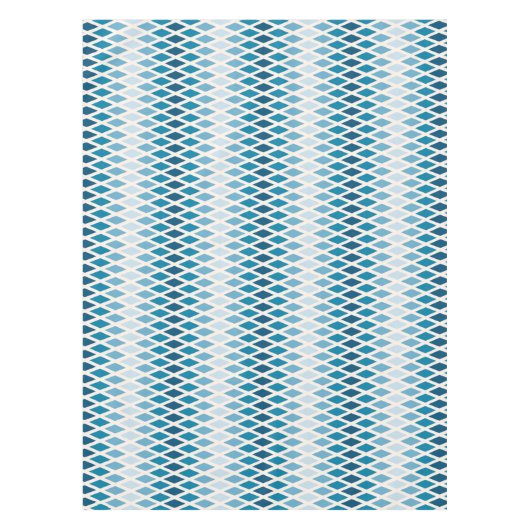 Blue Diamond Ombre Tafelkleed (Voorkant)