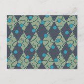 Blue Diamond Orbit Briefkaart (Voorkant)