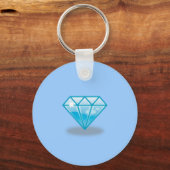 Blue Diamond Sleutelhanger (Voorkant)