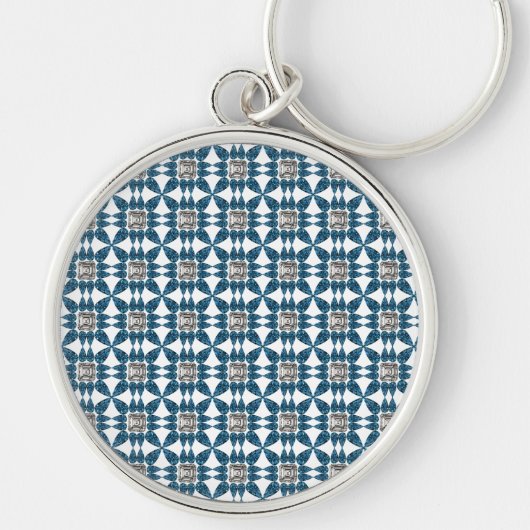 Blue Diamond Sleutelhanger (Voorkant)