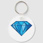 Blue Diamond Sleutelhanger (Voorkant)