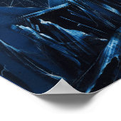 Blue Diamond Spelen Kaart Pak Poster (Hoek)