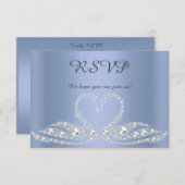 Blue Diamond swan all event rsvp response (Voorkant / Achterkant)