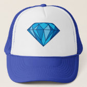 Blue Diamond Trucker Pet (Voorkant)