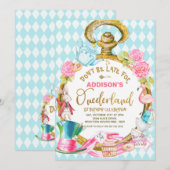 Blue Diamond Watch Alice in Onederland Kaart (Voorkant / Achterkant)