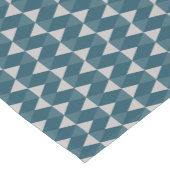 Blue diamonds pattern korte tafelloper (Hoek)