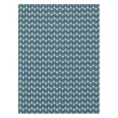 Blue diamonds pattern tafelkleed (Voorkant)