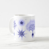 Blue Diatom Coffee Mok (Voorkant links)