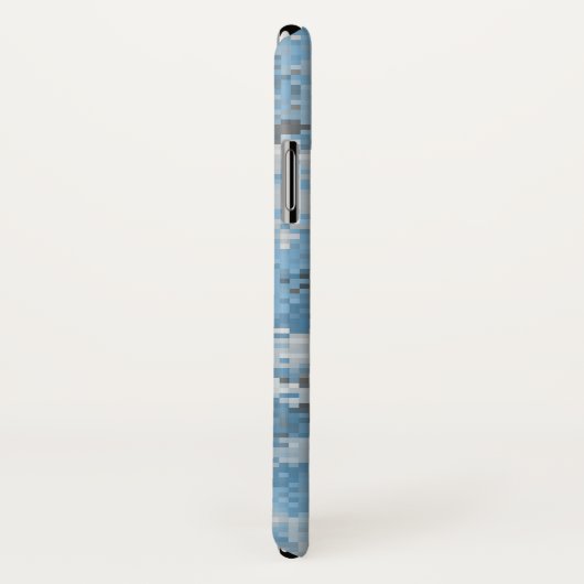 Blue Digi Camo Case-Mate iPhone Case (Achterkant / rechts)