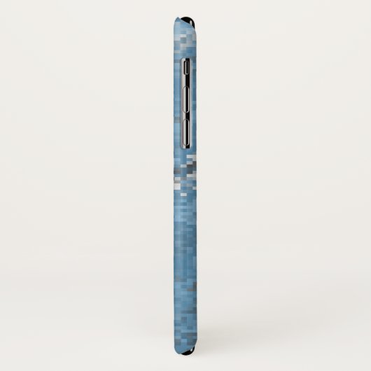 Blue Digi Camo Case-Mate iPhone Case (Achterkant/links)