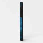 Blue Digital Binary Code Technology Style Case-Mate iPhone Case (Achterkant/links)