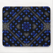 Blue Dimensions Pattern Mousepad Muismat (Voorkant)