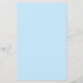 Blue Dinosaur Baby shower Word Search Game (Achterkant)