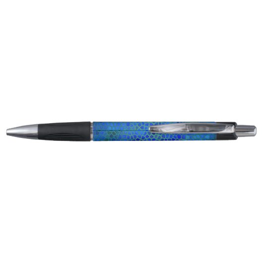 Blue Dinosaur Huid Pen (Achterkant)