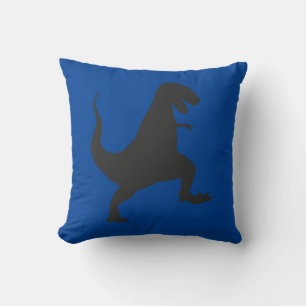 Blue Dinosaur Kussen