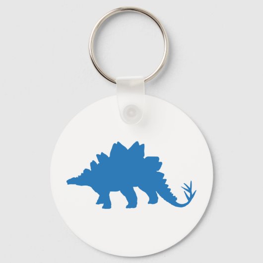 Blue Dinosaur Sleutelhanger (Voorkant)