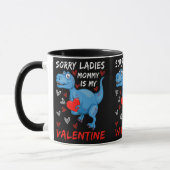 Blue Dinosaur, sorry dames mama is mijn Valentijn Mok (Links)