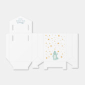 Blue Dinosaur Twinkle Stars Baby Boy Shower Bedankdoosjes (Uitgevouwen)