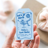 Blue Disco Rodeo Cowgirl Bachelorette Weekend Cadeaulabel