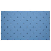 Blue Ditsy Fabric Stof (Fat Quarter)