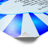 Blue Dog Adoption Certificate Foto Afdruk (Hoek)