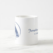 Blue Dog and Cat Logo of uw eigen dierenartsklinie Koffiemok (Center)