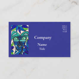 Blue Dog Business Card Visitekaartje