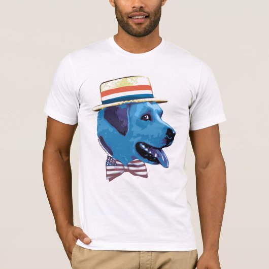 Blue Dog Democraat Shirt (Voorkant)