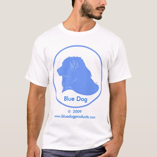 Blue Dog Democraat T-Shirt (Voorkant)