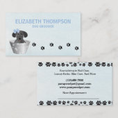 Blue Dog Grooming Dog Spa Afsprakenkaartje (Voorkant / Achterkant)