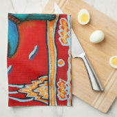 Blue Dog Kitchen Towel Theedoek (Quarter Fold)