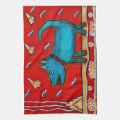 Blue Dog Kitchen Towel Theedoek (Verticaal)
