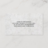 Blue Dog Logo Visitekaartje (Achterkant)