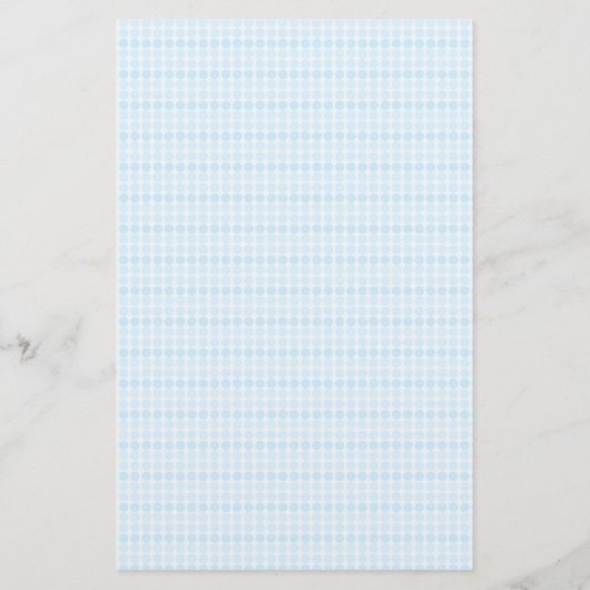 Blue Dog Mongrammed Letter D Lined Briefpapier (Achterkant)