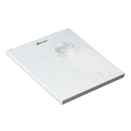 Blue Dog Notitieblok (Schuin)